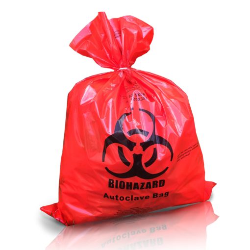 Medical waste bags red bag