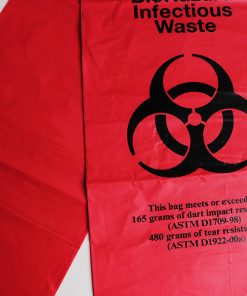 Medical waste bags red bag