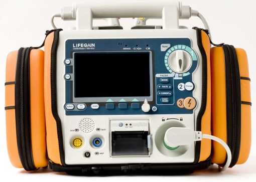 EXTERNAL PADDLE, 3 LEAD ECG, BUILT IN PRINTER