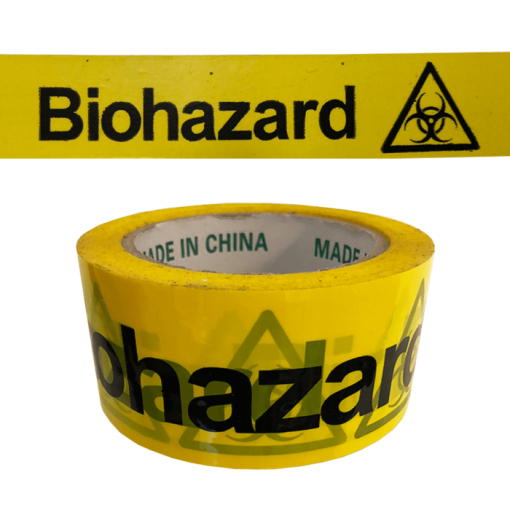 Biohazard tape