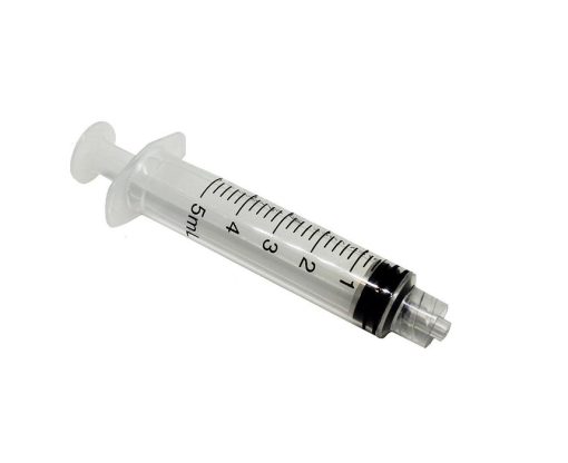 Syringe 5ml Luer lock