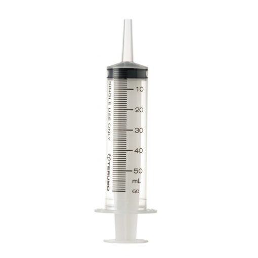 Syringe 50ml Catheter tip