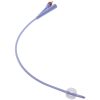 Foley Catheter 100% Silicon 2way Purple FG22