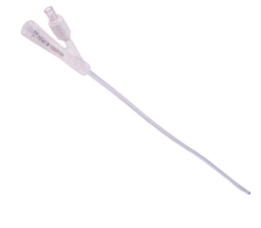 Foley Catheter 100% Silicon 2way Grey FG10