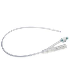 Foley Catheter 100% Silicon 2way White FG12