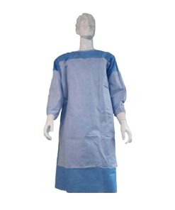 Surgical reinforced gown