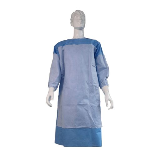 Surgical reinforced gown