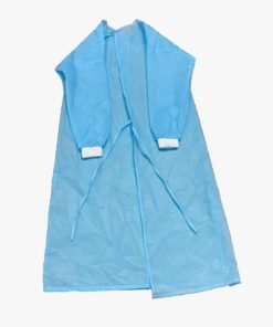 Disposable Isolation Gown STERILE (White Cuff)