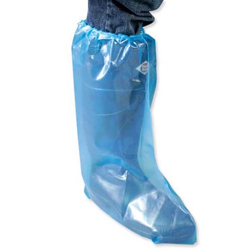 Plastic Boot Covers 100's MedqSupplies