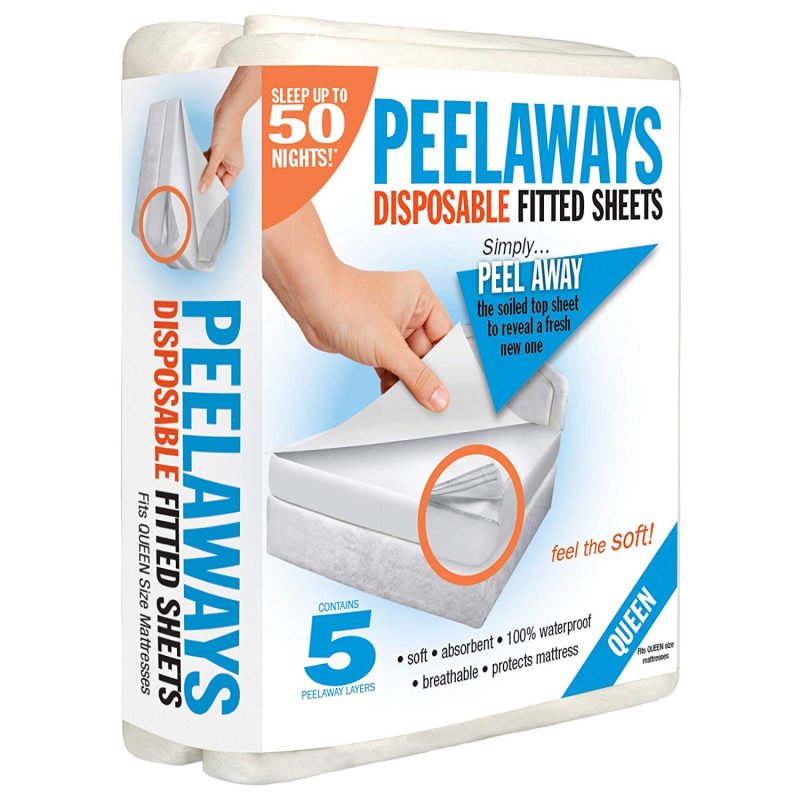 Peelaways Disposable Fitted Sheets MedqSupplies