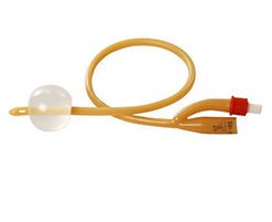 Foley Catheter 100% Silicone Latex - Fg.16 x 30ml