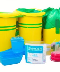 yellow sharps box