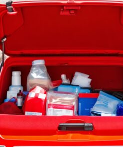 Regulation 7 First Aid Kit Inside Square Metal Box