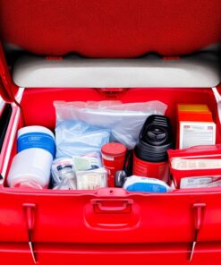 15 items in a first aid kit
