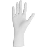 green disposable gloves