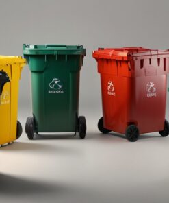 transparent wheelie bins