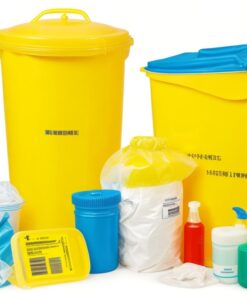 Bemis RCRA Harzardous Chemical Waste Container. 2 Gallon. Black. Box of 30 ...