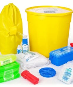 yellow sharps bin