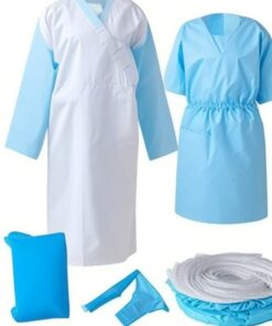 Disposable non woven mop caps green