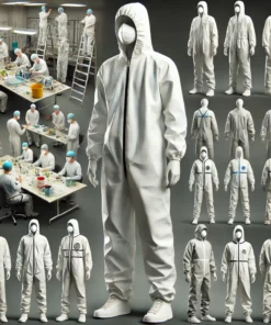 yellow tyvek suit