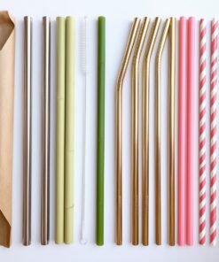 straws in wrappers