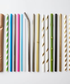 black straws