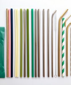 black jumbo straws