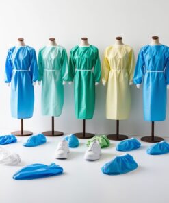 Disposable mop caps green