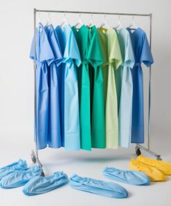 Reusable mop caps blue large