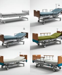 F-43 Hospital Recliner Transfusion Chair Bed with IV Stand