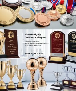 Trophies medals plaques plaque