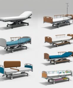 3 crank Hospital bed