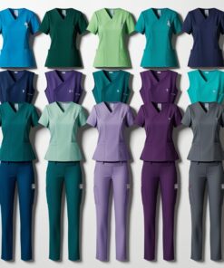 womens pink scrubs