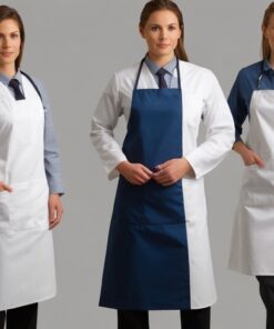 white coat embroidery