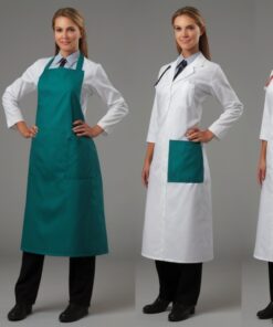 Flame Resistant Lab Coat Small Blue