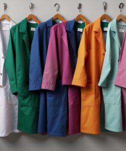 white coat for lab