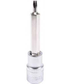 Torx Bit Socket - Male - Chrome Vanadium - 1/2" Connector - Long - T25 x 100mm - YT-04321