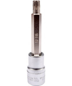 Torx Bit Socket - Male - Chrome Vanadium - 1/2" Connector - Long - T45 x 100mm - YT-04325