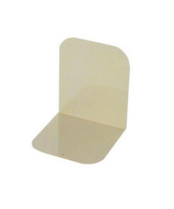 Metal Book End - 15 x 15 x 15 cm - BE150-ivory