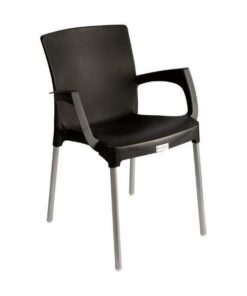 Plastic Chair - Napoli - Black