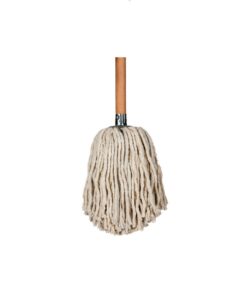 200g Standard Mop Complete - 22mm Metal Socket with Varnished Handle