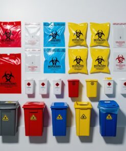 yellow medical bin