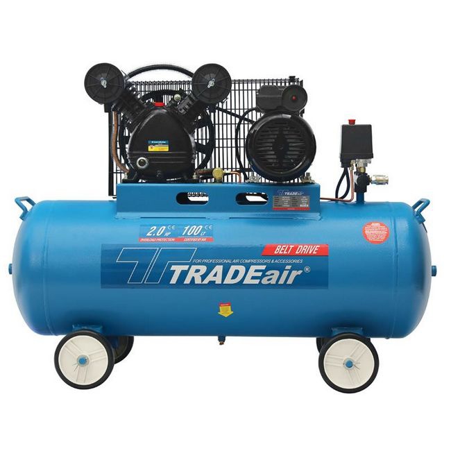 Compressor - Lubricated - Cast Iron - V Head -100L - 1.5kW - 2.0HP - MCFRC221
