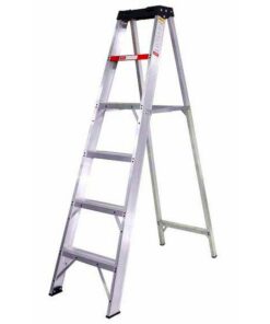 Stepladder - Industrial Heavy Duty A-Frame Aluminium - 16 Steps - 4.8m - LAS16