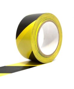 Floor Tape - COBAtape Vinyl Marking - 33 m x 5 cm - Black and Yellow - TP010702