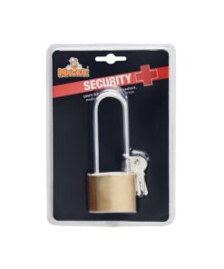 Brass Padlock - Long Shackle - Iron - 50mm - 97031266