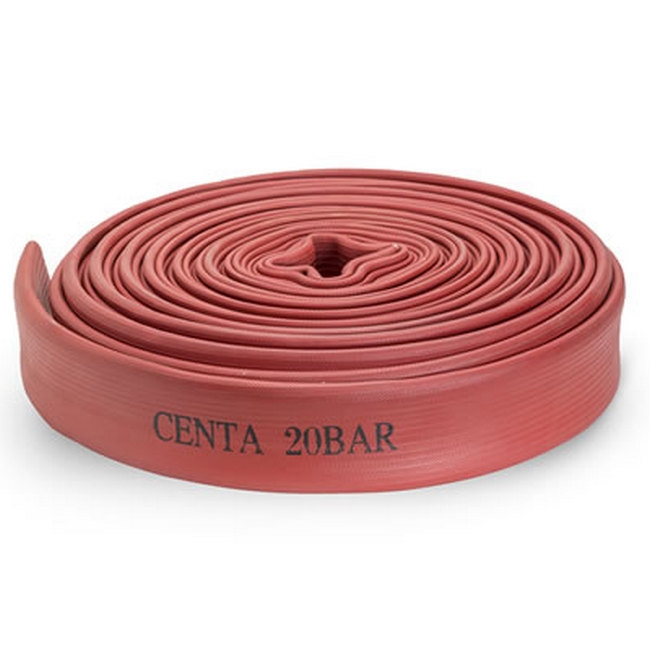 Fire Hose - Layflat Hose - Duraline - 20 Bar - Red - 64mm x 30m
