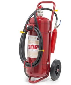 Fire Extinguisher Trolley - Full - Foam - A, and B Class Fires - 25L