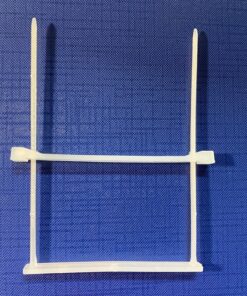 Archive Clip - Paper Filing - Plastic - 12 x 10 cm - Clear - Pack of 250 - 011ACL