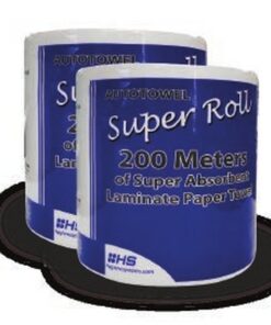 Hand Towel - Roll Towel - Autotowel - Laminated Super Roll - 2 Ply - 200m - Pack of 6 - PP_20